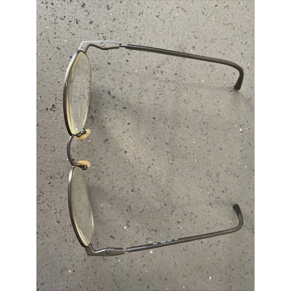 Gucci Eyeglasses Frames Only GG 1629 3VE 52-19-140 Italy full rim silver metal - Picture 2 of 13